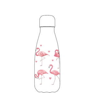 Proworks Flamingo Water Bottle Pattern