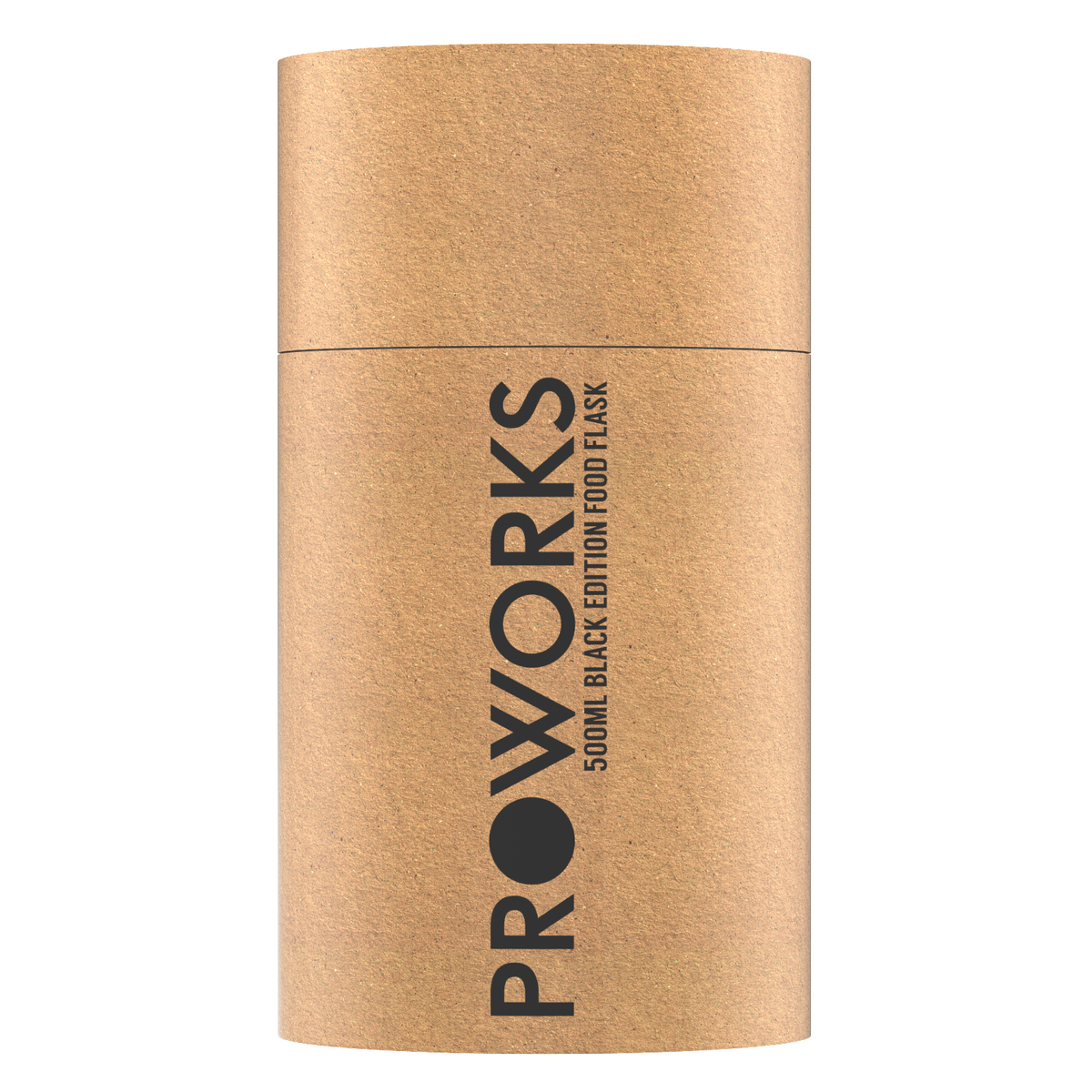 Proworks All Black Flamingo Food Flask 500ml Packaging