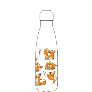 Original Fox Yoga Water Bottle Pattern