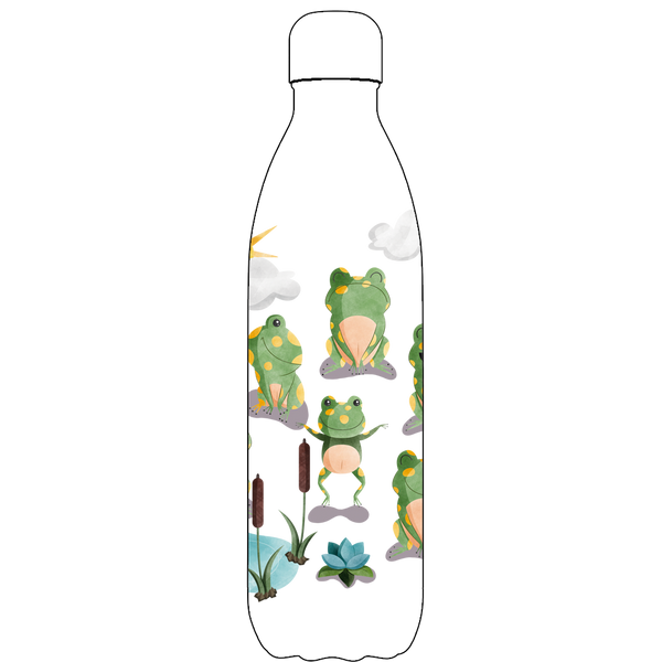 Cute Water Bottles and Glasses, Drink Graphic by frogella.stock · Creative  Fabrica