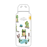 Bottiglia d'acqua con cannuccia - Modello di vita della rana Gen 2