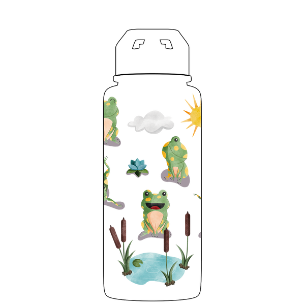 Gen 2 Frog Life Water Bottle - Proworks Bottles