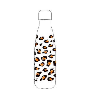 Original Leopard Print Water Bottle Pattern