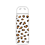 Bottiglia d'acqua con cannuccia - Motivo con stampa leopardata Gen 2