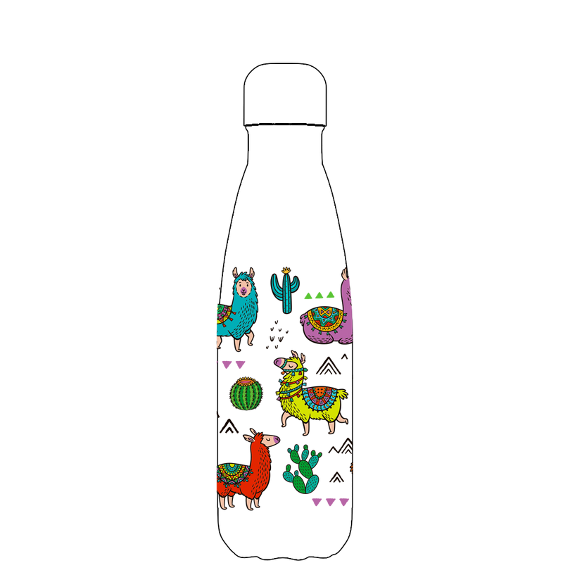 Original Llamas & Cactus Pattern