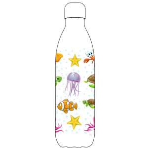 Original Underwater Water Bottle Pattern