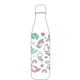 Original Mermaids and Unicorns Water Bottle Pattern