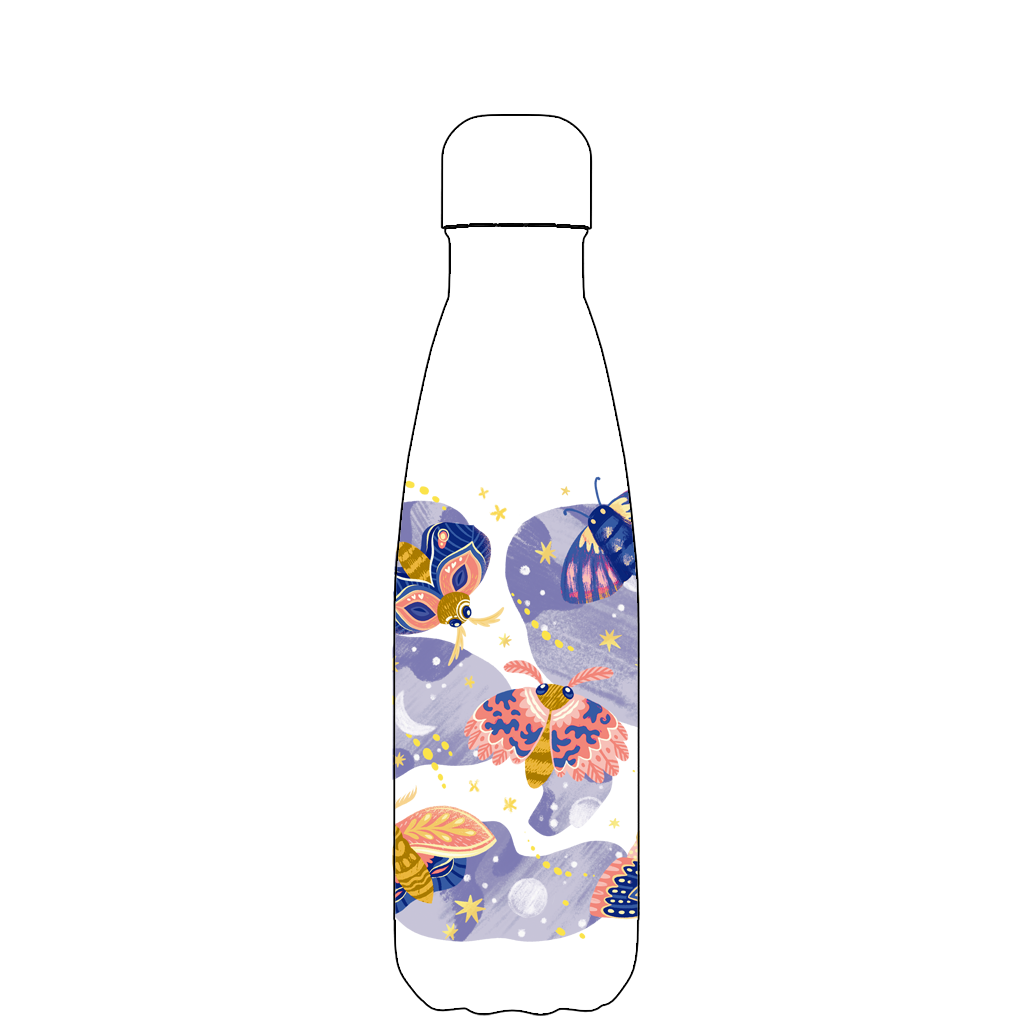 Papillons de nuit originaux au clair de lune