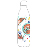 Original Otter Family Gathering Water Bottle Pattern