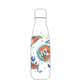 Original Otter Family Gathering Water Bottle Pattern