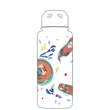 Bottiglia d'acqua con cannuccia - Modello di raccolta della famiglia Otter di seconda generazione