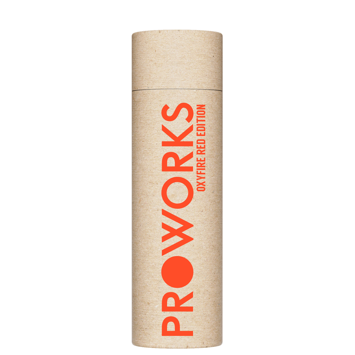 Proworks Oxy Fire Red 500ml Water Bottle Packaging