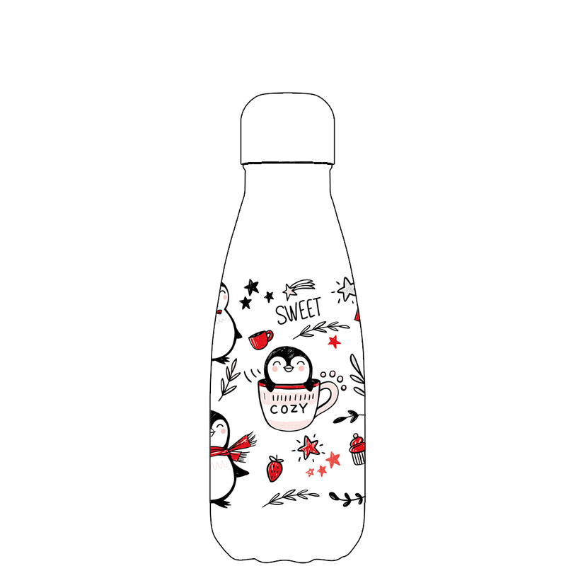 Original Penguin Huddle Water Bottle Pattern