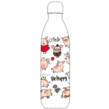 Original Pig of the bunch water bottle pattern