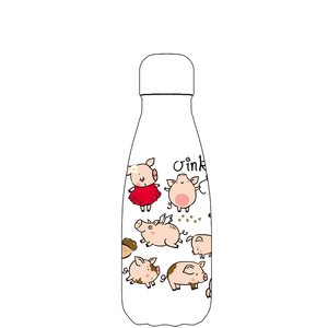 Original Pig of the bunch water bottle pattern