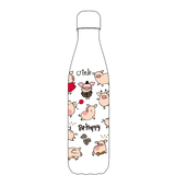 Original Pig of the bunch water bottle pattern