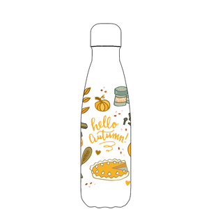 Pumpkin Spice Water Bottle Pattern