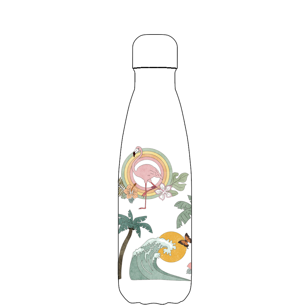 Originales Retro-Roadtrip-Muster