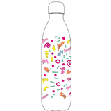 Original Retro Squiggles Water Bottle Pattern