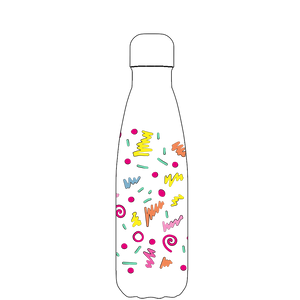 Original Retro Squiggles Water Bottle Pattern
