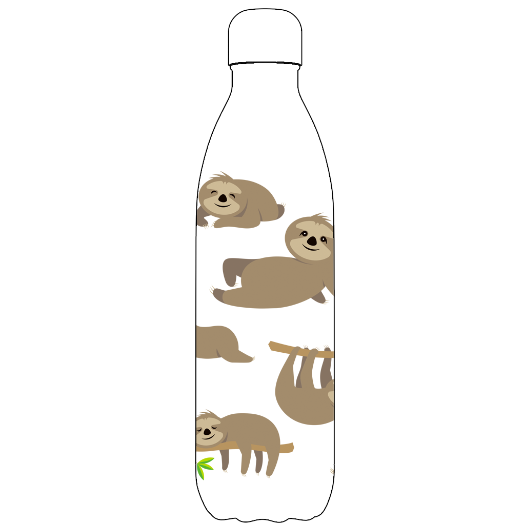Original Sloth Water Bottle Pattern