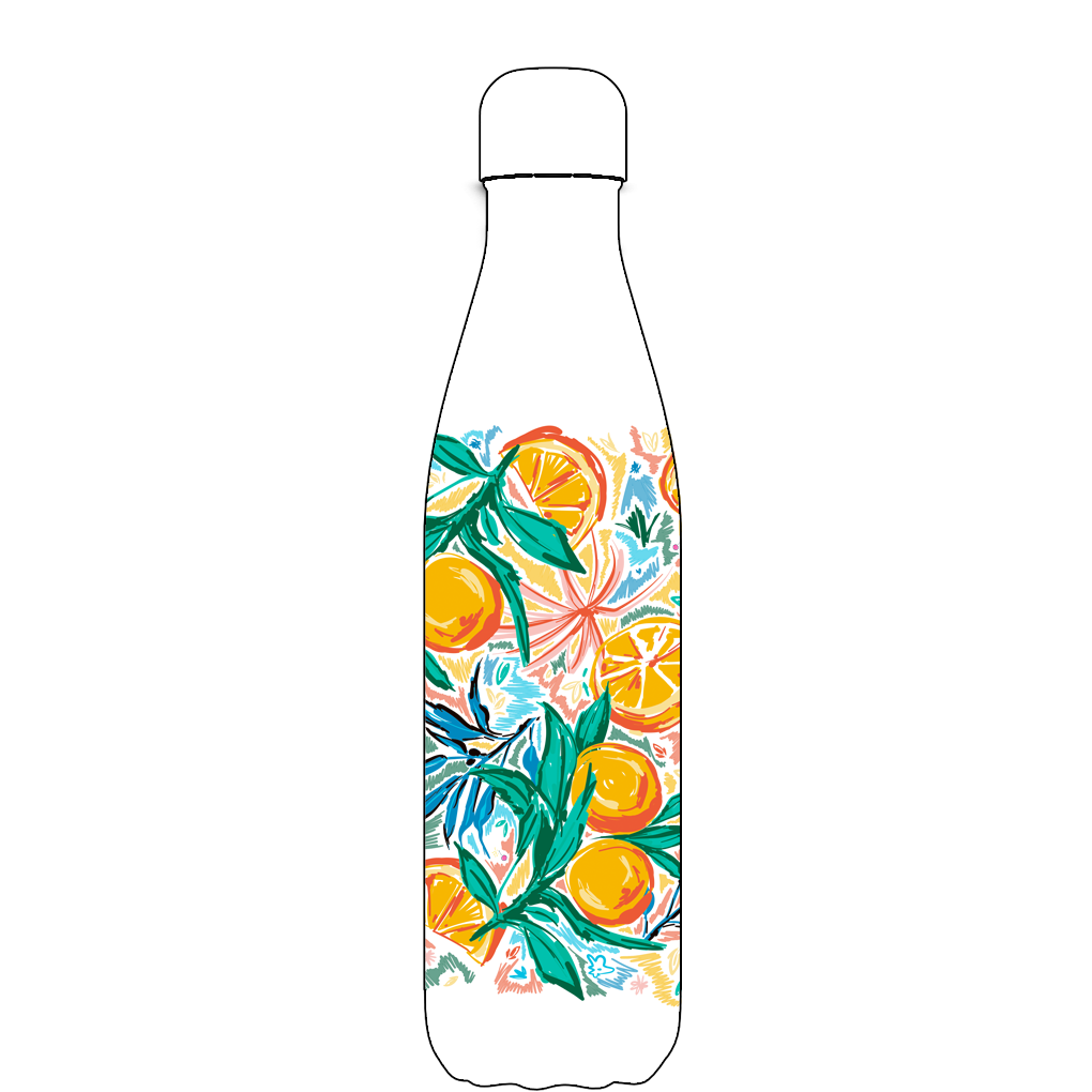 Original Summer Squeeze Water Bottle Pattern