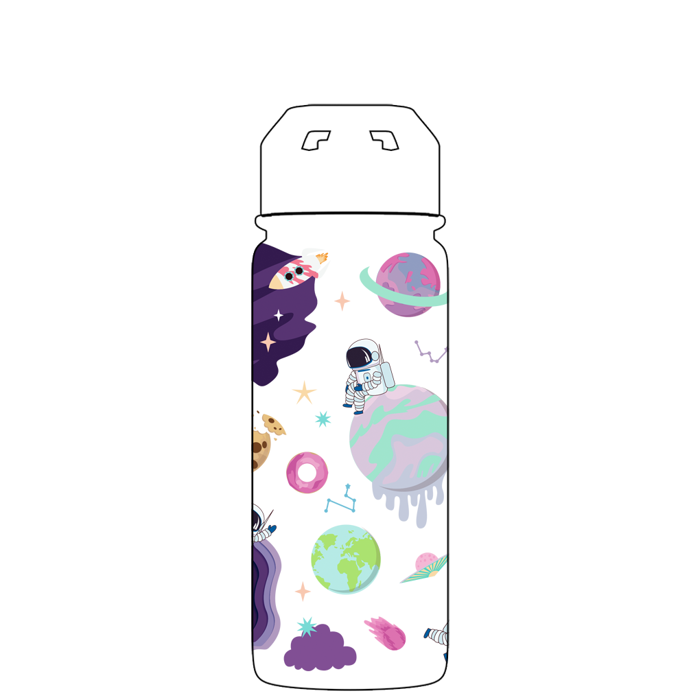 Borraccia con cannuccia - Gen 2 Sweet Space Pattern