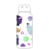 Wasserflasche mit Strohhalm – Gen 2 Sweet Space Pattern