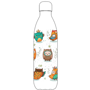 Original Tribal Owls Water Bottle Pattern