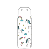 Borraccia con cannuccia - Modello Unicorn Paradise Gen 2