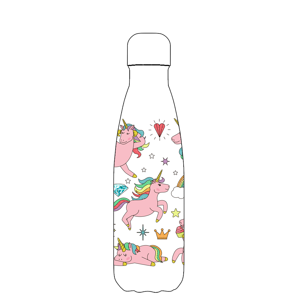 Original Unicorn Water Bottle Pattern