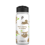 Bottiglia d'acqua con cannuccia - Modello Bradipo Gen 2