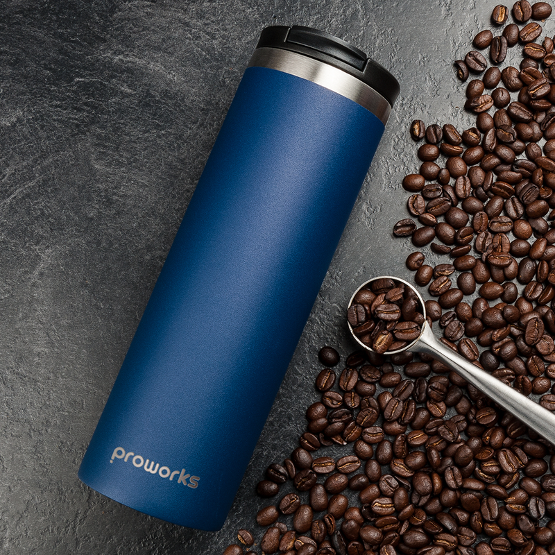 Bleu nuit Mug de voyage