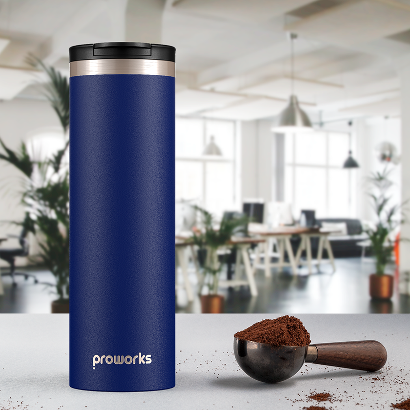 Bleu nuit Mug de voyage