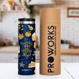 Midnight Blue Pumpkin Spice Travel Mug