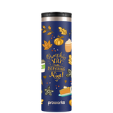 Midnight Blue Pumpkin Spice Travel Mug